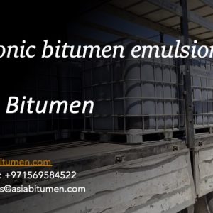 Cationic bitumen emulsion